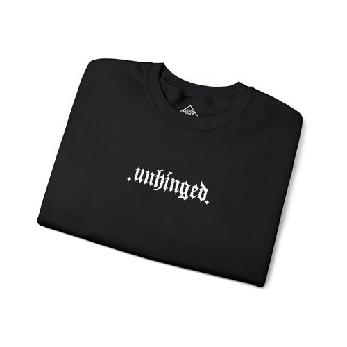 .unhinged. Embroidered Crew Neck Sweater