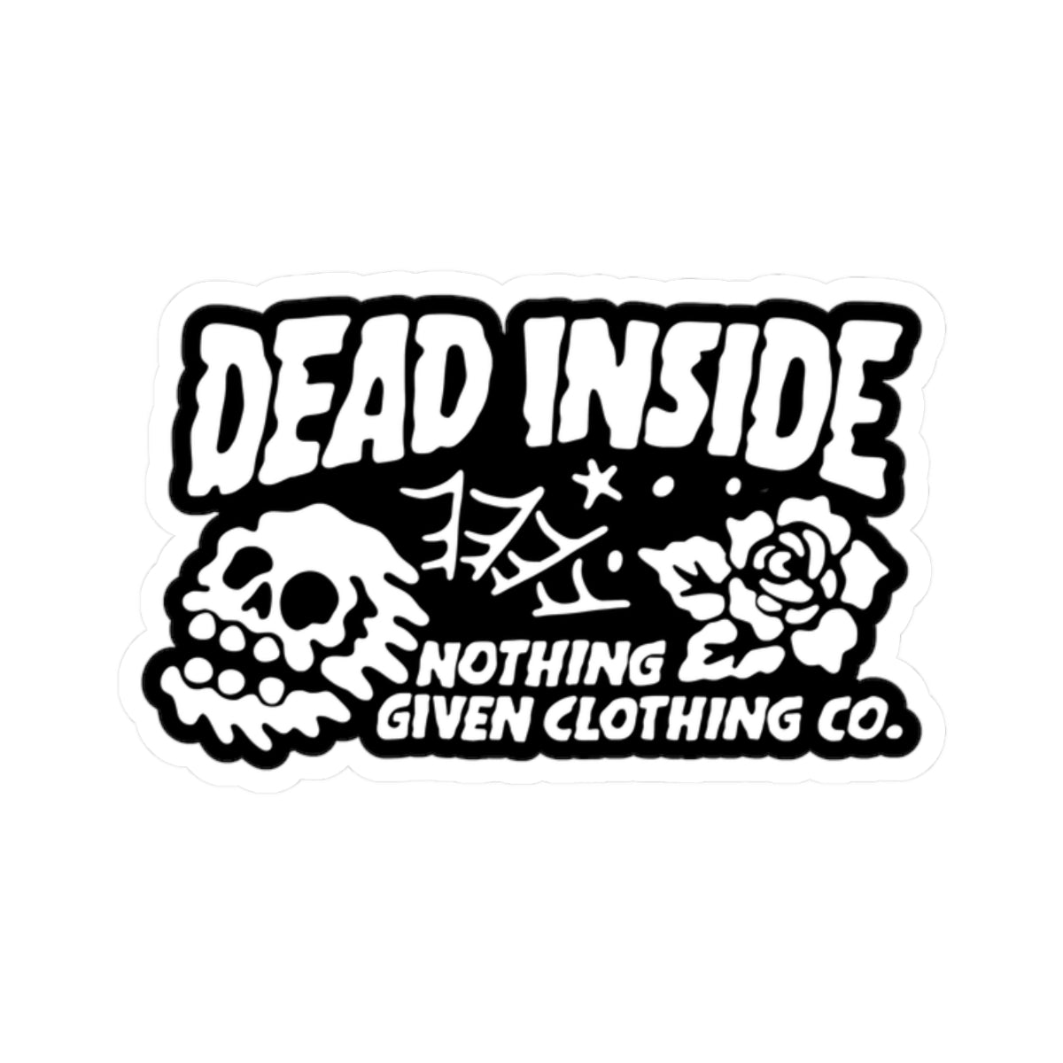 Dead Inside Sticker
