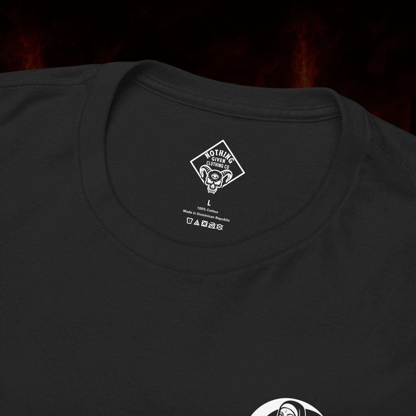 Unholy Vows T-Shirt – Smoking Nun Anti-Religion Graphic Tee
