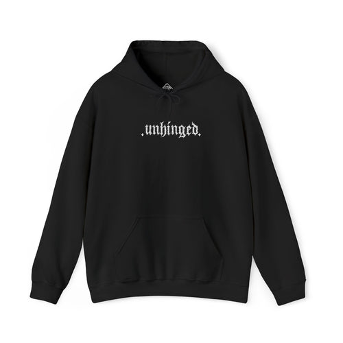 .unhinged. Embroidered Hoodie