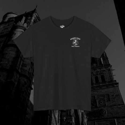 The Cure Was Control T-Shirt – Plague Doctor Anti-Authority Graphic Tee