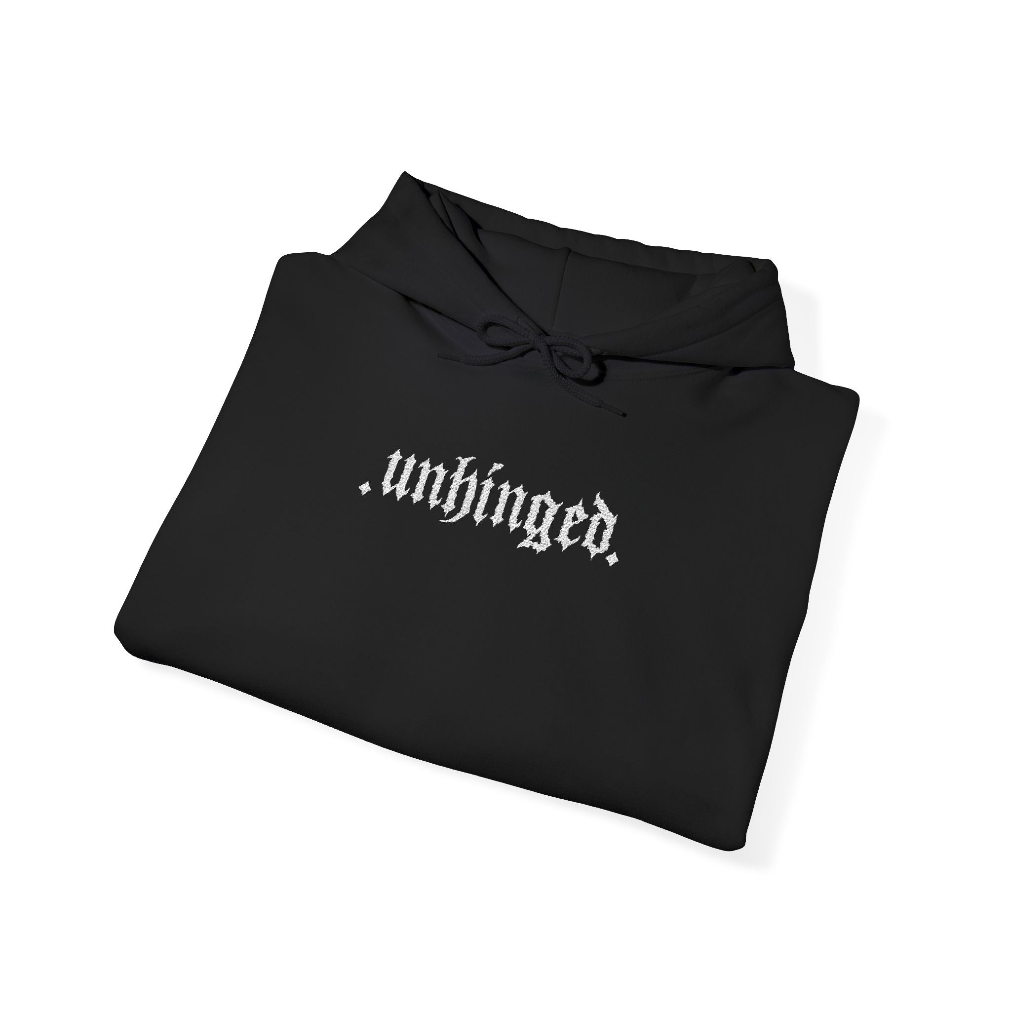.unhinged. Embroidered Hoodie