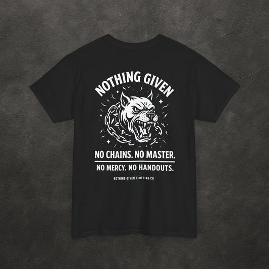 No Chains No Master Tee