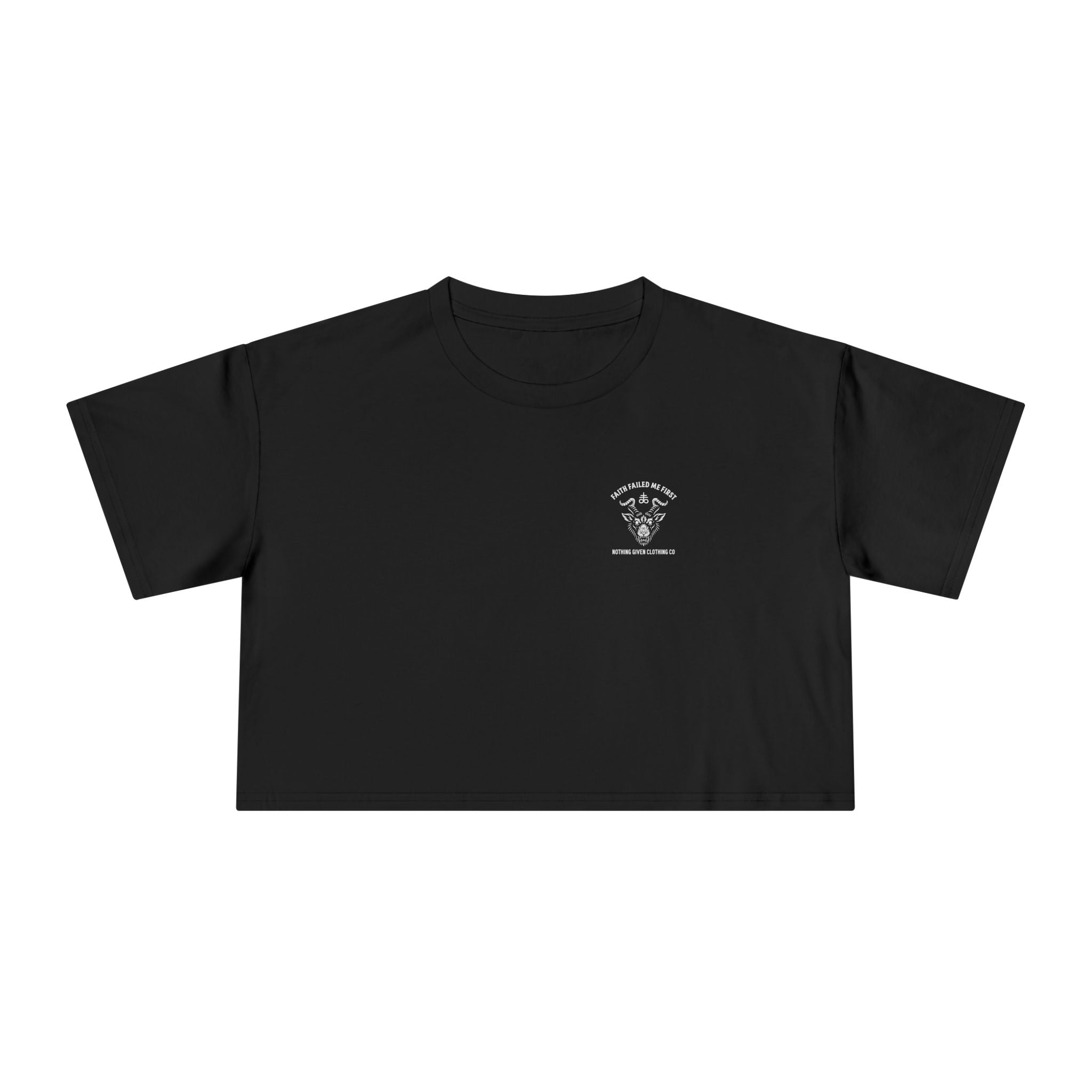 Faith Failed Me First - Crop Top