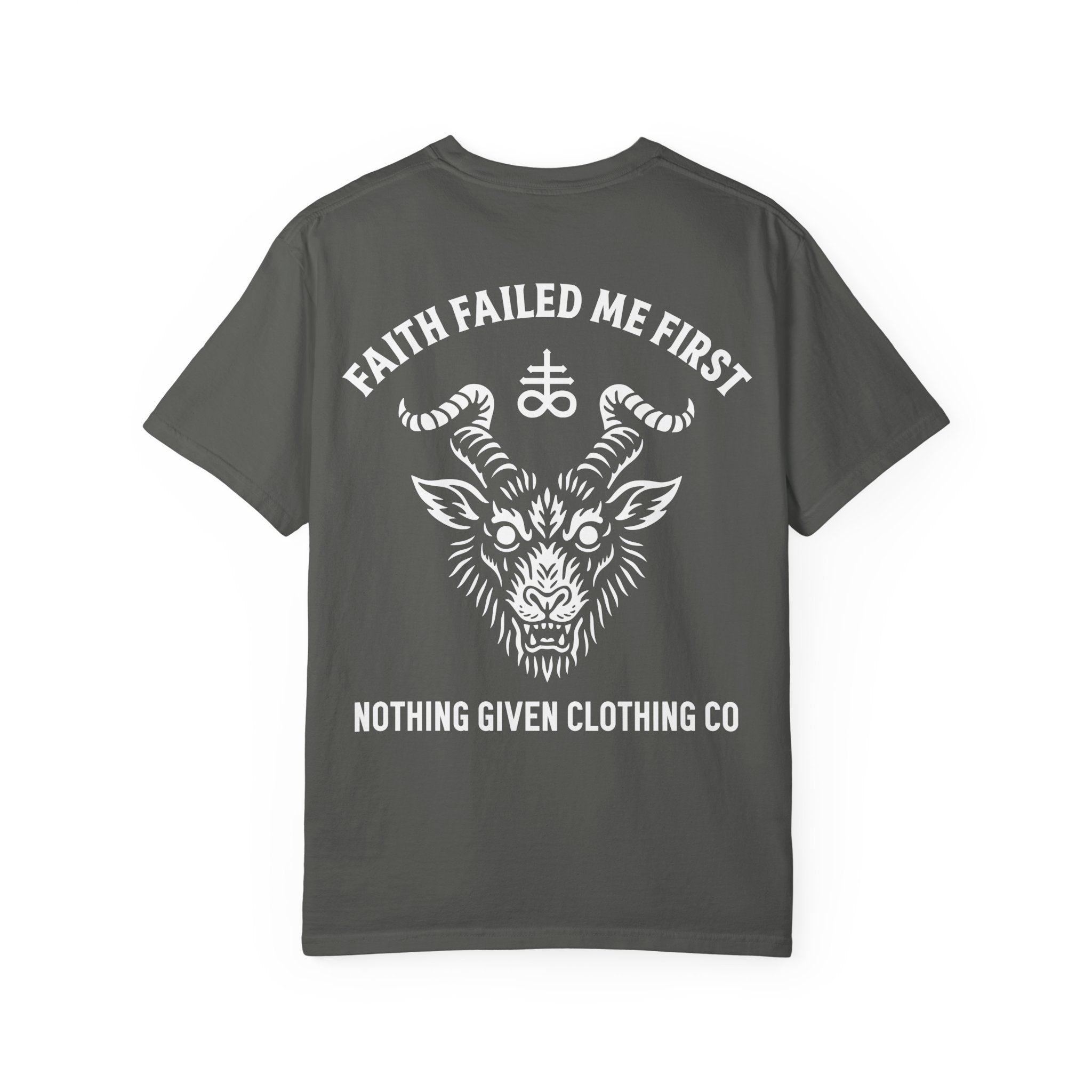 Faith Failed Me First T-Shirt - Anti-Religion Graphic Tee