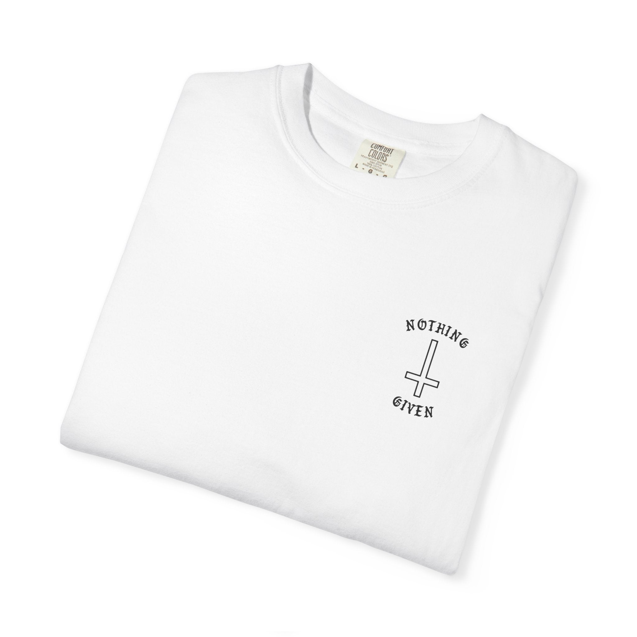 Dead Inside T-Shirt - Anti-Religion Upside Down Cross Graphic Tee